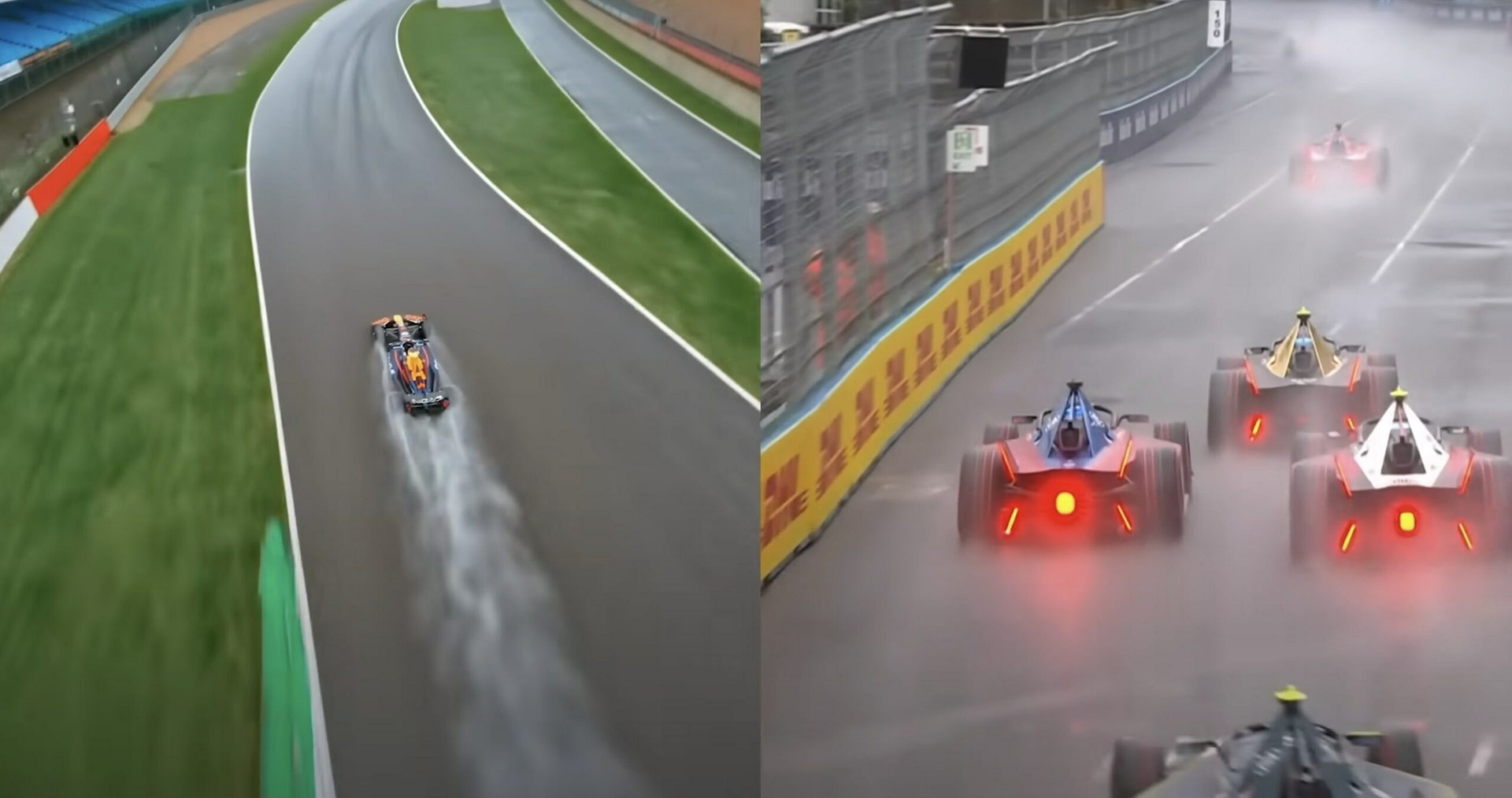 2 race courses- F1 and F for electric vehicles